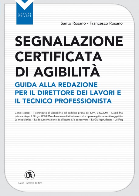 Segnalazione certificata di agibilità