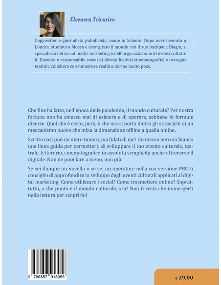 Marketing per gli eventi culturali - IV di copertina
