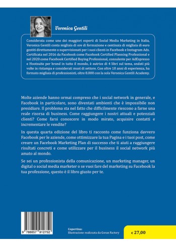 Strategie e tattiche di Facebook Marketing per aziende e professionisti - IV di Copertina