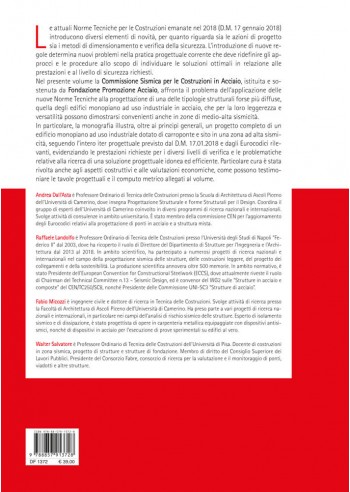 Edifici monopiano in acciaio ad uso industriale - IV di Copertina Edifici monopiano in acciaio ad uso industriale - IV di Copertina