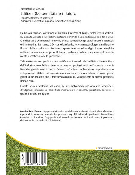 Edilizia 0.0 per abitare il futuro - IV di Copertina