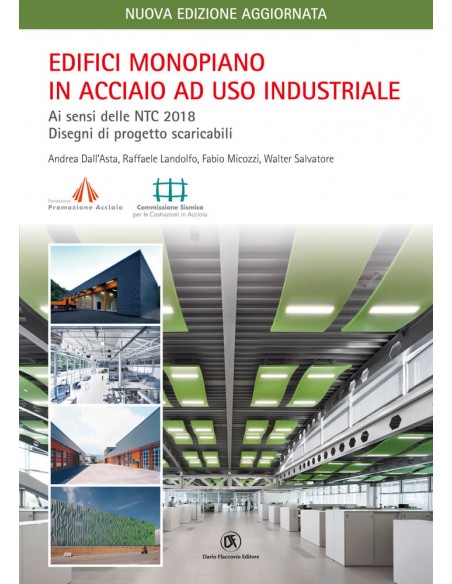 Edifici monopiano in acciaio ad uso industriale