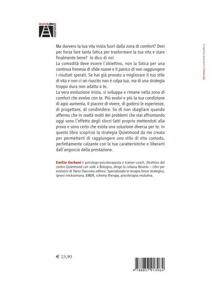 La vita inizia nella comfort zone - IV di Copertina