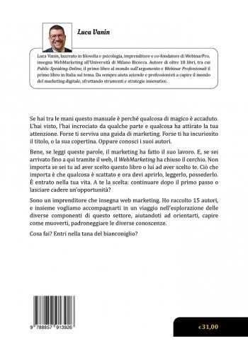 Web marketing Il manuale - IV di Copertina Web marketing Il manuale - IV di Copertina