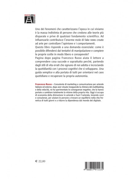 Burattini per scelta - IV di Copertina