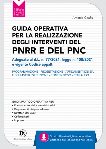 Guida operativa per la realizzazione degli interventi del PNRR e del PNC