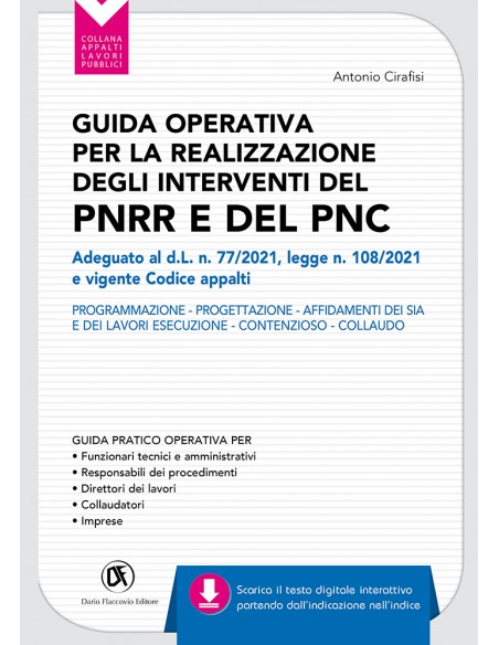 Guida operativa per la realizzazione degli interventi del PNRR e del PNC