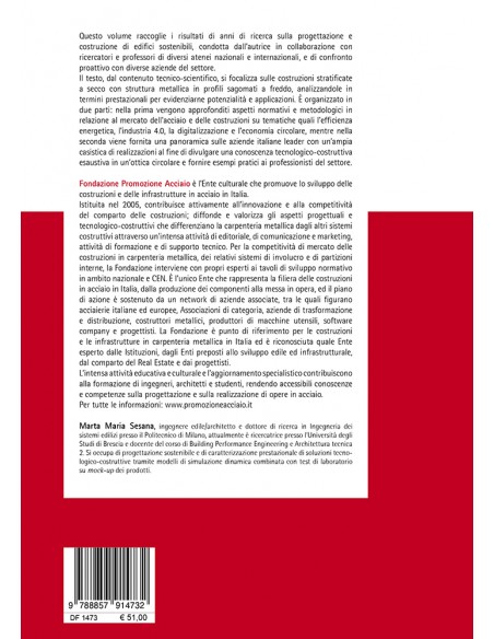 Progettare e costruire edifici sostenibili con profili in acciaio sagomati a freddo - IV di Copertina