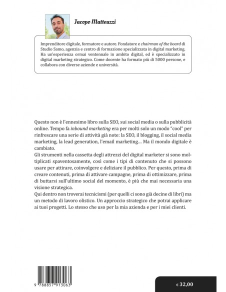 Inbound marketing - IV di Copertina