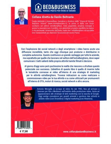 Attrai con i video turisti e clienti nel mercato extralberghiero - IV di Copertina Attrai con i video turisti e clienti nel mercato extralberghiero - IV di Copertina