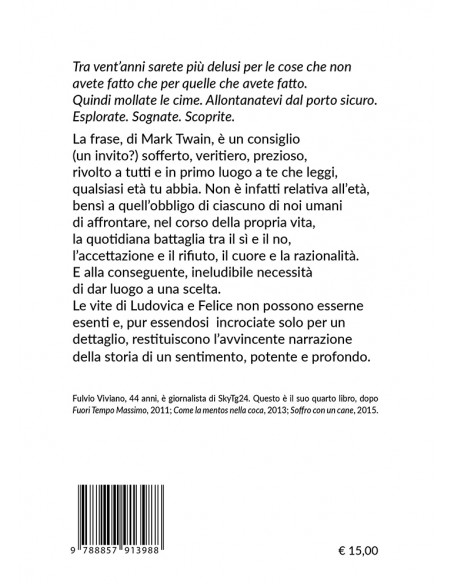 La vita è un posto strano - IV di Copertina