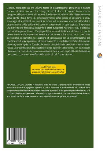 Progettazione geotecnica e sismica 2.0 - Volume 3 - IV di Copertina