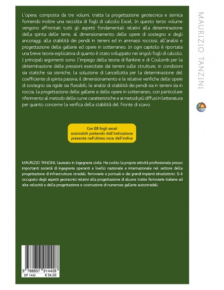 Progettazione geotecnica e sismica 2.0 - Volume 3 - IV di Copertina