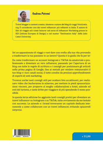 Professione Travel Blogger: trasforma la tua passione per i viaggi in un lavoro - IV di Copertina