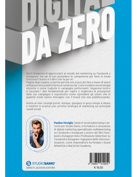 FACEBOOK & INSTAGRAM ADVERTISING, Da zero - IV di Copertina FACEBOOK & INSTAGRAM ADVERTISING, Da zero - IV di Copertina
