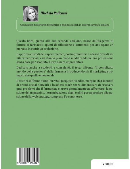Marketing Farmaceutico Strategico II edizione - IV di Copertina