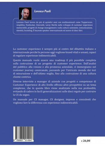 La customer experience. Roadmap...