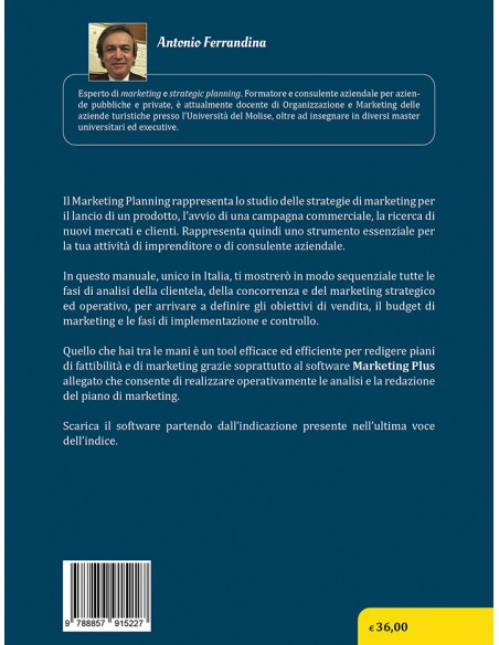Il piano marketing. Guida operativa con software - IV di Copertina