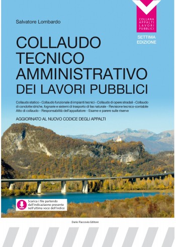 Collaudo tecnico amministrativo dei lavori pubblici VII edizione - copertina