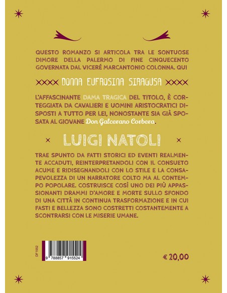 La dama tragica - IV copertina