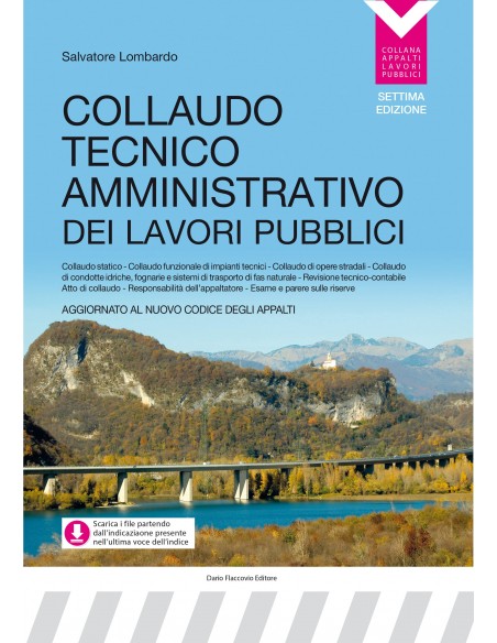 Collaudo tecnico amministrativo dei lavori pubblici VII edizione - copertina