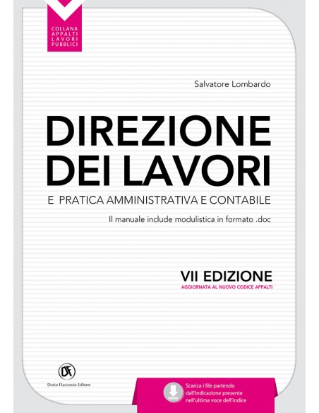 Direzione dei lavori pubblici e pratica amministrativa e contabile VII edizione - copertina