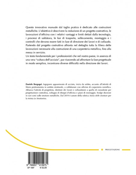 La pratica delle costruzioni metalliche - IV Copertina