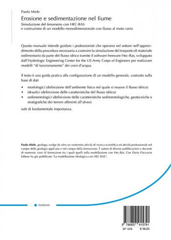 Erosione e sedimentazione nel fiume - IV Copertina