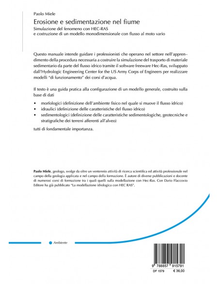 Erosione e sedimentazione nel fiume - IV Copertina