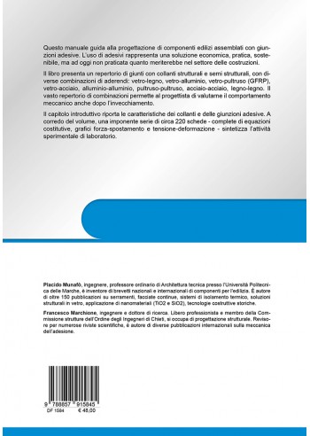 Caratterizzazione meccanica di giunti adesivi - IV copertina