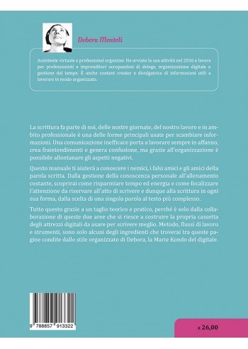 L'arte di organizzare la scrittura online - IV copertina