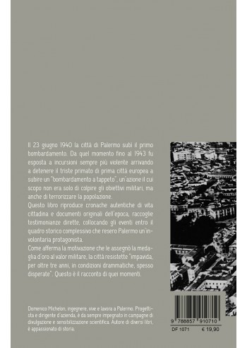 Palermo al tempo dei bombardamenti - IV copertina