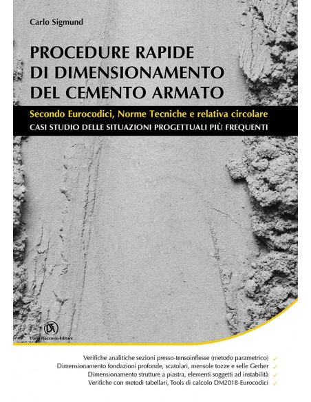 Procedure rapide di dimensionamento del cemento armato - copertina