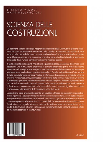 Scienza delle costruzioni. Dalla...