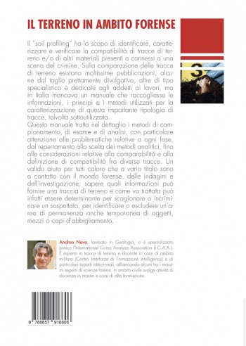 Il terreno in ambito forense - IV copertina