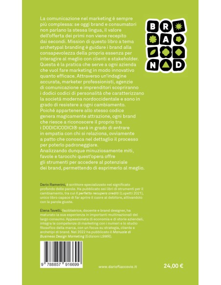 Il codice segreto dei Brand - IV copertina