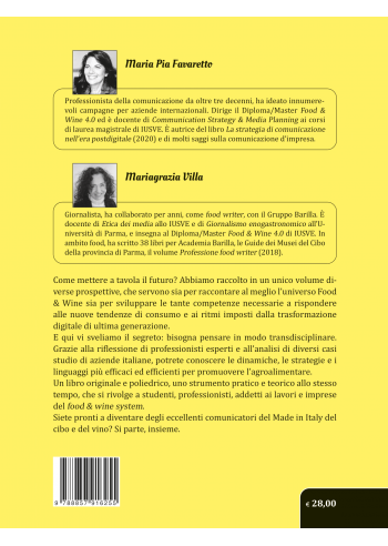 Food & Wine Marketing 4.0 Reloaded - IV copertina