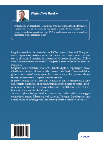 Telegram. Manuale pratico operativo per aziende, liberi professionisti, PMI - IV cover Telegram. Manuale pratico operativo per aziende, liberi professionisti, PMI - IV cover