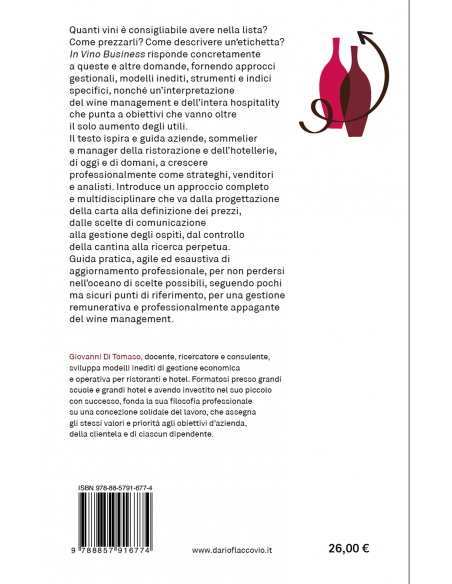In vino business - IV Copertina