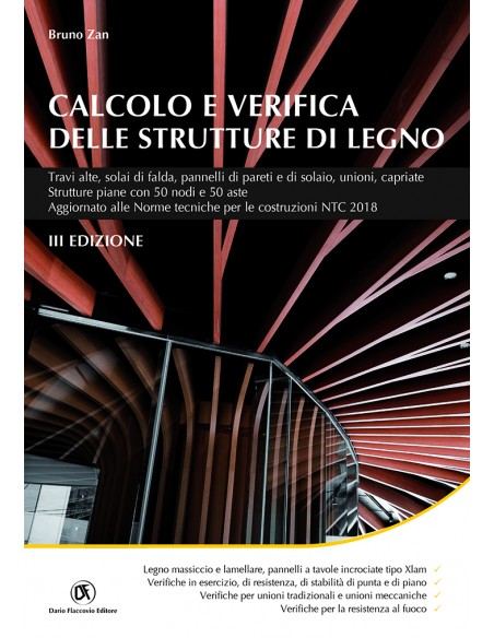 Calcolo e verifica delle strutture di legno - copertina