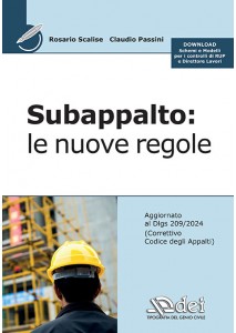 Subappalto: le nuove regole