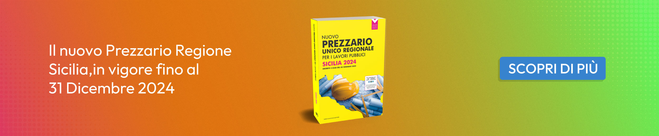 Prezzario unico regionale per i lavori pubblici Sicilia 2024