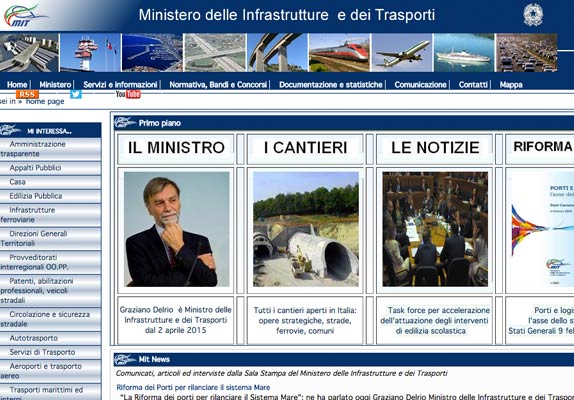 ministero delle infrastrutture e dei trasporti