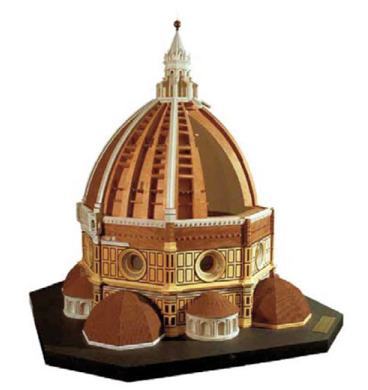 Modello in legno della Cupola del Brunelleschi