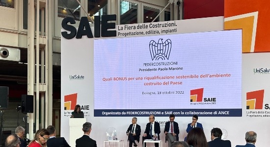 SAIE Bologna: nelle costruzioni, la produzione vola